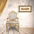 thumbnail image 3 of Federico Zuccaro 24x12 Gold Ornate Framed and Double Matted Museum Art Print Titled - Taddeo in the Belvedere Court in the Vatican Drawing the Laocoon (1595), 3 of 4