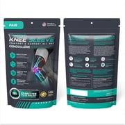 MODVEL Knee Brace, Purple, XL, (2 Pack)