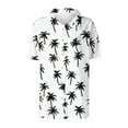 thumbnail image 5 of Weiqiqre Womens Tops Summer Beach Shirt Tropical Shirts Womens Hawaii Button Down Short Sleeve Blouses Button Up Tops, 5 of 5
