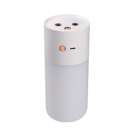 

Humidifier 400Ml Essential Oil Diffuser Dual-Channel Spray White