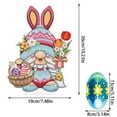 thumbnail image 3 of Decorative Tabletop Stand Up Plaque With Sparkling Rhinestones Easter Ornament For Home 10ml Christmas Bundle Decorations Statue Son Ornament Large Garden under 25 Garden Lot Statue Table Solar Fall, 3 of 4