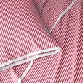 thumbnail image 3 of Martex Clean AF Antimicrobial Pinstripe Sheet Set, White/Red, Twin, 3 of 5