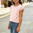 thumbnail image 3 of Gytharion Toddler Kids Girls Tank Tops with Flutter Sleeves Summer Solid Color Round Neck Tanks Cute Casual Sleeveless Shirts for Little Girls, 0-81 Years, 3 of 5