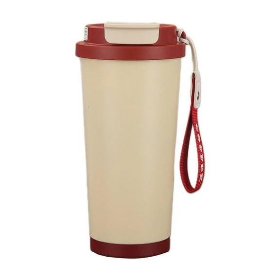 Pxyqht 304 Stainless Steel Straw Cup, Vacuum Insulated Coffee Mug, Double Layer Drink Bottle, Ideal for Hot and Cold Beverages