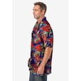 thumbnail image 3 of Men's Big & Tall Tropical Rayon Short-Sleeve Shirt, 3 of 6