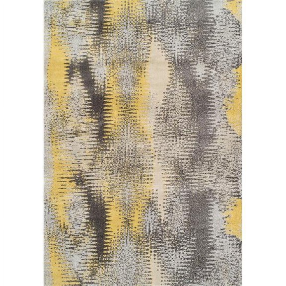 Dalyn MG531GR5X8 5 ft. 3 in. x 7 ft. 7 in. Modern Greys Graphite Area Rug