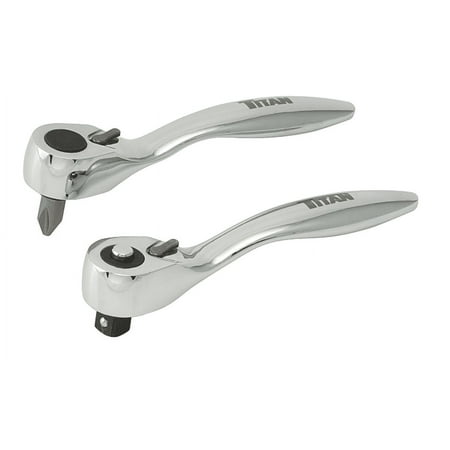 UPC: 0802090112034 | 2 Piece Offset Micro Bit Driver and Ratchet Combo