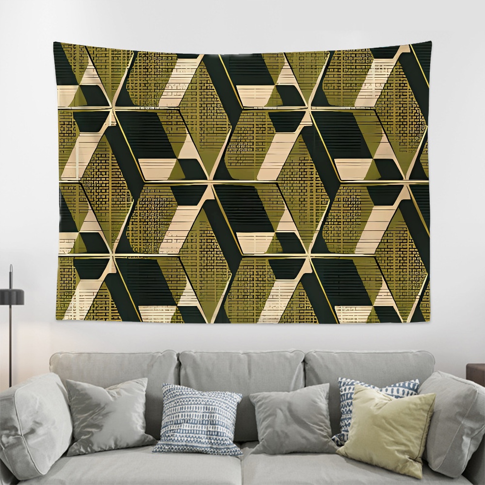 FUNOA Tapestry Plant Polyester Modernist Style Daily Decorative