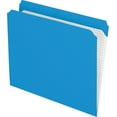 thumbnail image 2 of Pendaflex Reinforced Top Tab File Folders Straight Cut Letter Blue 100/Box R152BLU, 2 of 4