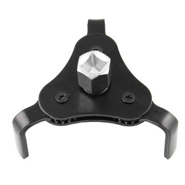 Riwesomey Herramienta de extracción de llave de llave de filtro de aceite, vehículo Universal ajustable, todoterreno, 3 mordazas, camiones profesionales Vehículos, repuestos y accesorios Mis negro