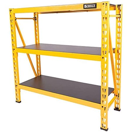 DeWalt 4-Foot Tall, 3-Shelf Industrial Workshop/Garage Storage Rack, Total Capacity: 4,500 lbs.