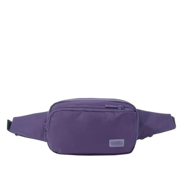 Totto Cangurera Con Correa Ajustable Y Bolsillo Suave Samuel Color Violeta Oscuro Diseño De La Tela violeta CH