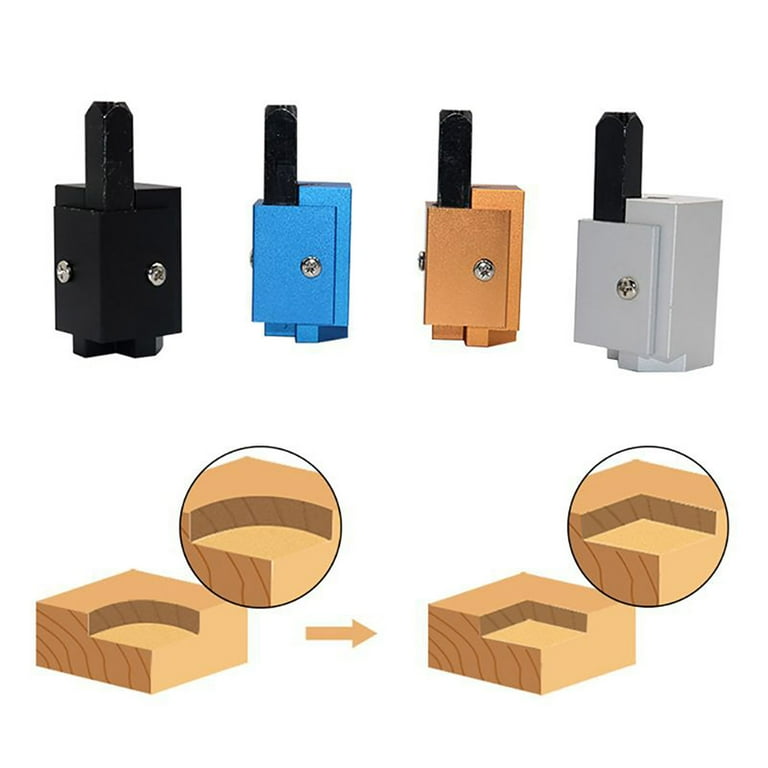 Right Angle Corner Chisel Square Hinge Door Recessed Mortising Woodworking Tool