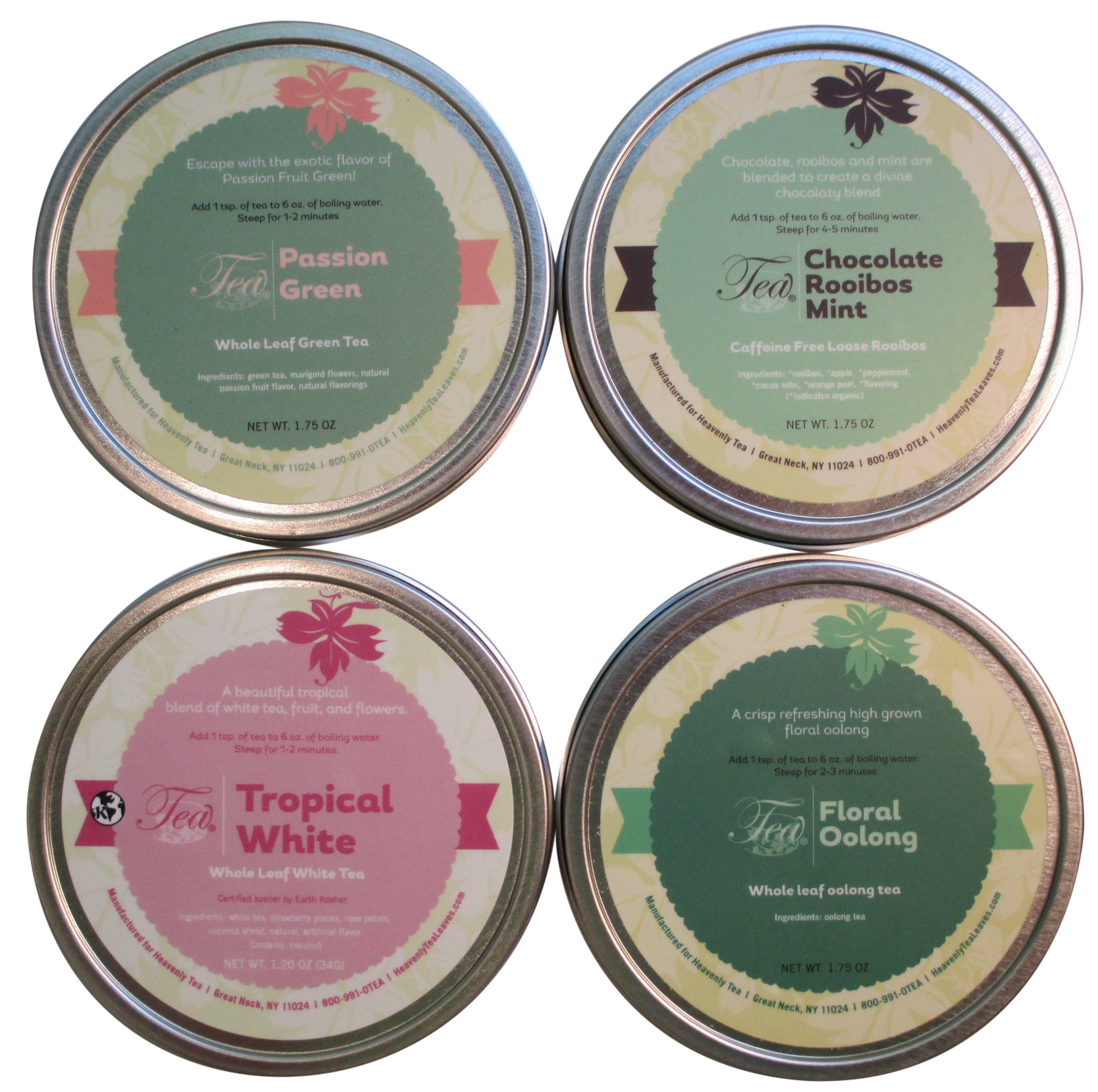 Heavenly Tea Leaves Afternoon Loose Leaf Tea Sampler, 4 Count Walmart