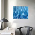 thumbnail image 4 of Nawypu Y&amp;M textured wall art, paint Wave Light abstract art painting on large canvas, Modern minimalist, vertical canvas wall art for home decoration, 4 of 5