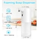 thumbnail image 2 of Dispensador automático de jabón espumoso, 2 unidades, dispensador de jabón de pared de 13.5 oz/400 ml, 4 engranajes de espuma ajustable, dispensador de jabón para manos y platos sin contacto, 2 of 5