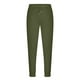 thumbnail image 3 of Puntoco Pantalones casuales largos para hombre Pantalones deportivos holgados con pliegues y piernas pequeñas con cordones y color sólido para hombre, 3 of 4