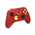 thumbnail image 2 of Custom Controllerzz Designer Series Custom Wireless Controller for Xbox Series X/S, Xbox One, & PC - Multiple Designs Available (Matte Red & Gold Chrome Inserts), 2 of 3