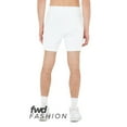 thumbnail image 2 of Bella+Canvas 3724 FWD Fashion Unisex Short-White-2XL, 2 of 3