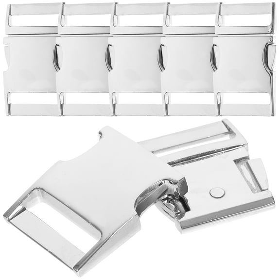 6 Pcs 25mm Alloy Buckle Outdoor Stuff Accessory Convenient Belt Buckles Quick Release Parachute Backpack Strap
