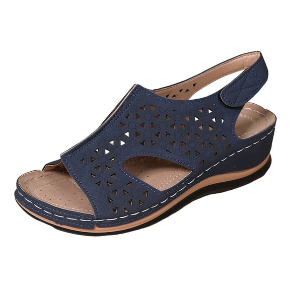 YLYL Women Platform Wedge Sandals 2026 Ankle Strap Open Toe Comfortable Dressy Summer Shoes
