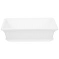 thumbnail image 1 of Phenofice 2Pcs Rectangular Window Box Planter Plastic White for Balcony and Yard, 1 of 6