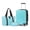 MintGreen, variant on WEPLUS 20" Expandable Carry-On Luggage Set 3-Piece with Duffel Bag and Toiletry Bag