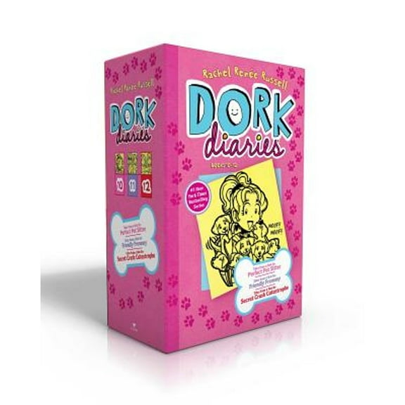 Pre-Owned Dork Diaries Books 10-12 (Boxed Set): Dork Diaries 10; Dork Diaries 11; Dork Diaries 12, 9781534424586, 153442458X, Hardcover, Boxed Set edition