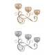 thumbnail image 1 of 2 Uds Candelabro De Cristal 3 Candelabros De Brazo Decoración De Centro De Mesa De Boda, 1 of 9