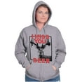 thumbnail image 4 of Hunting Season Miss You Deer Hunter Zip Up Hoodie Men's Women's Brisco Brands S, 4 of 6