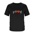 thumbnail image 3 of Tops para hombre, blusas y camisas de manga corta con cuello redondo para hombre, camisetas casuales con estampado de moda para hombre, blusa de manga corta, blusa de poliéster para hombre., 3 of 4