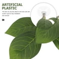thumbnail image 3 of PBPBOX Artificial Aquarium Plants Plastic Leaf Green 1Pack, 3 of 5