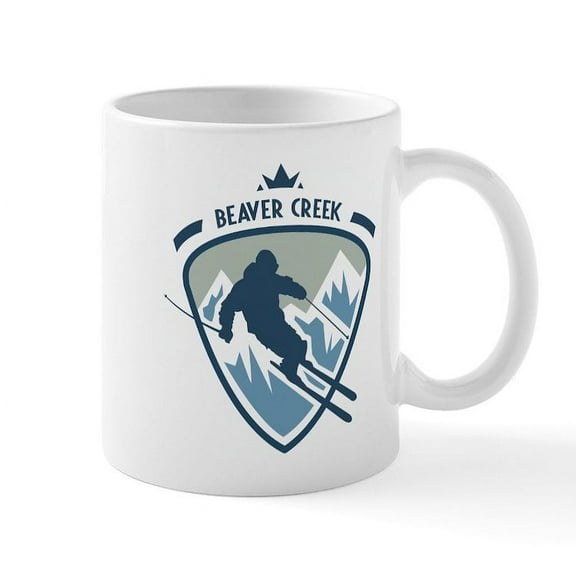 CafePress - Beaver Creek Mug - 11 oz Ceramic Mug - Novelty Coffee Tea Cup