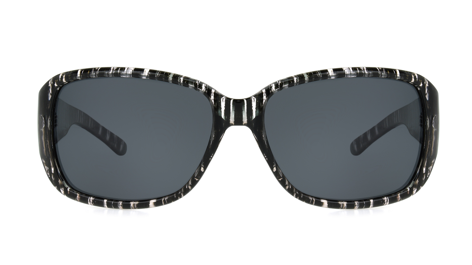 Foster Grant Women's Rectangle Fashion Sunglasses Gray