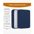 thumbnail image 3 of Protector Cubre Colchón Impermeable color azul, 3 of 4