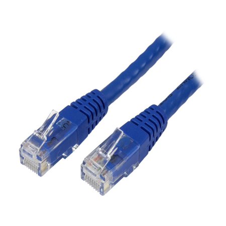 UPC: 0065030789554 | StarTech.com C6PATCH2BL 2 ft. Cat 6 Blue Network Cable