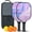 Black-1, variant on Pickleball Paddles Set Of 2, Fiberglass Surface, Liquid & Marble Print, 4 Balls & Bag