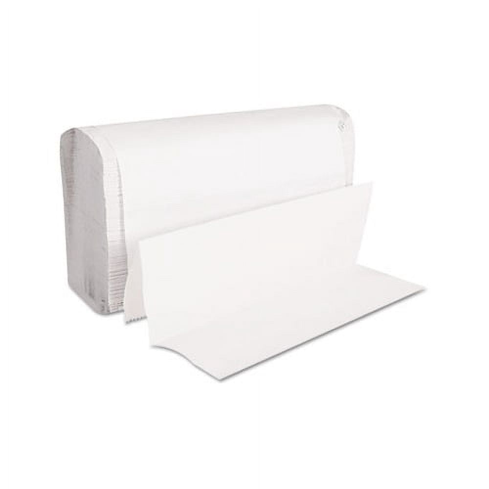 Genpak Folded Paper Towels Multifold, 9 x 9 9/20, White, 250 Towels/Pack, 16 Packs/CT