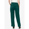 thumbnail image 2 of Woman Within Plus Size Wide-Leg Velour Pant, 2 of 3