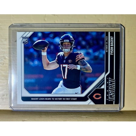 Tyson Bagent 2023 Panini NFL Rookie Football #18 Card 1 of 1003 Bears