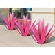 thumbnail image 2 of Agave deja bricolaje metal hierro arte planta estatua decoración del hogar adornos para jardín césped césped, rojo Kearding HA004436-06, 2 of 6