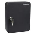 thumbnail image 1 of Uniclife 48 Key Cabinet Steel Security Key Organizer Lock Box Black Wall Mount, 1 of 4