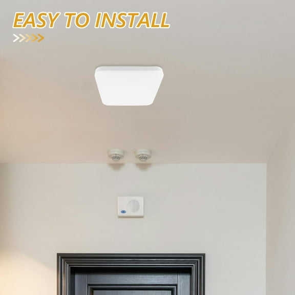 FESTFENDS Ceiling Light Cover White 1Pack 11.00X11.00X1.57In