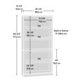 thumbnail image 3 of Sauder Select 5-Shelf Bookcase, 3 of 9