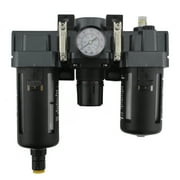 EXELAIR™ by Milton FRL Air Filter, Regulator, and Lubricator System - 1/4" NPT - Polycarbonate Bowl, Automatic Float (EX45FRL40A-02P)