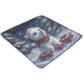 thumbnail image 7 of WOBOGO A Cute White Polar Bear Baby Playmats Extra Large Waterproof Rollable Activity Pads for Toddlers 50×50inch, 7 of 7