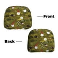thumbnail image 6 of Kdxio Gnomes Playing in the Garden Pattern Print 2 Piece Car Head Rest Covers Set Auto Front/Rear Seats Headrest Cover Universal Fit Most Cars,Sedan, SUV, 6 of 9