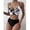 Black, variant on Swimming Costume Women Swimwears Platform Competitor Analysis Contemporary Brazilian Push Up Bandeau Swimsuit for Women Black S