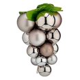 thumbnail image 1 of Christmas Bauble Grapes Small Silver Plastic 14 x 14 x 25 cm, 1 of 1