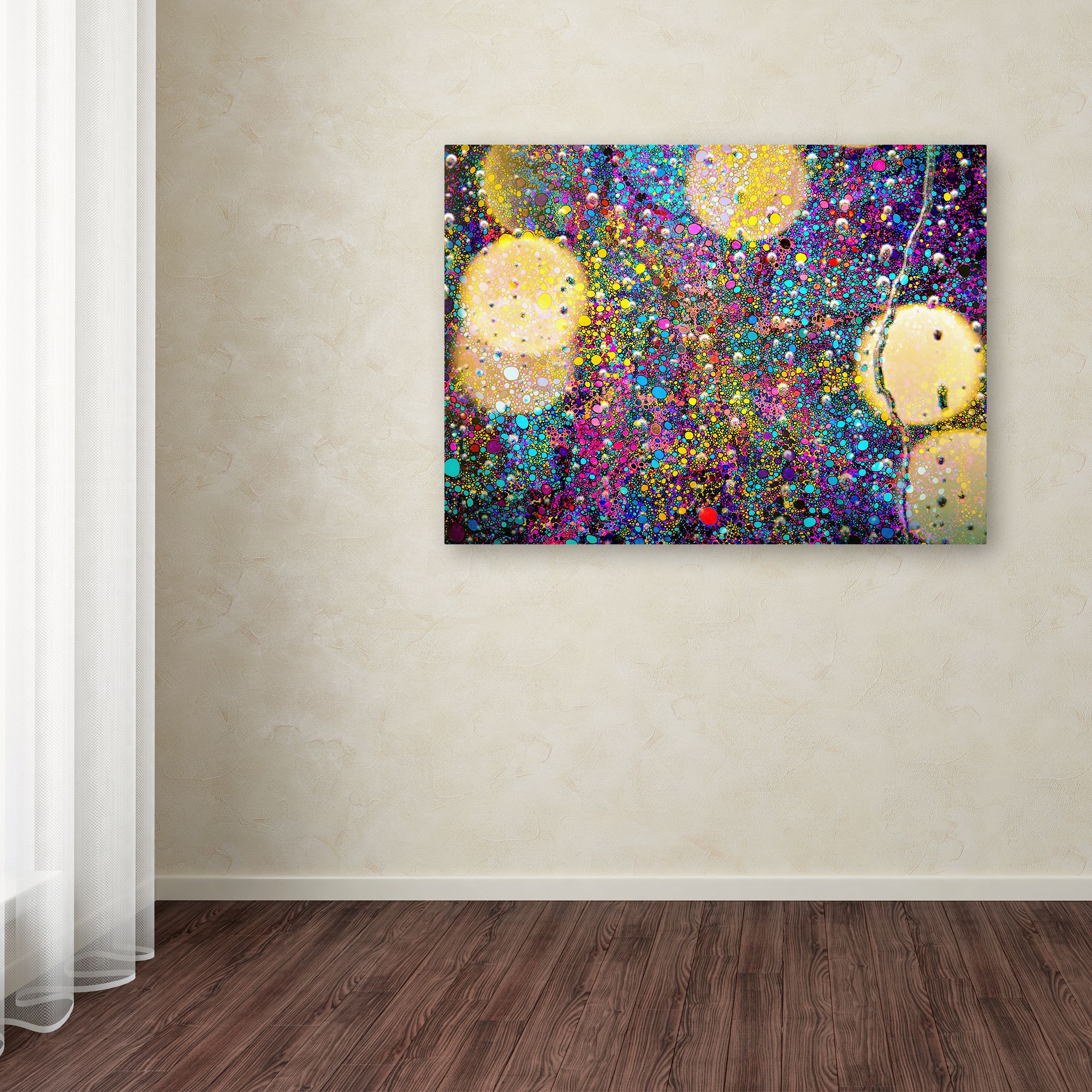 Trademark Fine Art 'Party In The Rain' Canvas Art by MusicDreamerArt